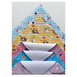 ผ้ายางรองกันเปื้อนญี่ปุ่น Rainny ผ้ายางรองฉี่ ผ้ายางกันน้ำ (Size L) ขนาด 57x82 ซม. เเละ (Size S) ขนาด 44x58 ซม.