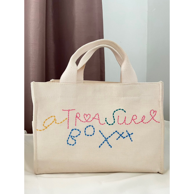 ส่งต่อ atreasurebox sundae tote สี rainbow size M