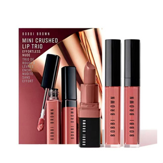 Bobbi​ Brown​ Mini​ Crush​ed​ Lip​ Trio Set 3 pcs