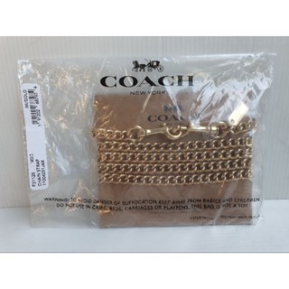 สายโซ่ สะพายเสริม Coach chain strap  ใหม่ แท้