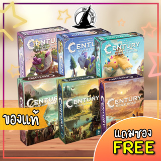 Century / Century Golem Edition Core &amp; Expansion Board Game แถมซองใส่การ์ด