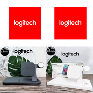 [Logitech] Powered 3-in-1 Qi Wireless Charging Dock โลจิเทค แท่นชาร์จไร้สาย ชาร์จ 3 อุปกรณ์พร้อมกันได้ รองรับอุปกรณ์ Qi