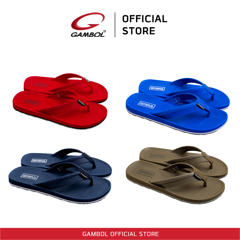 GAMBOL แกมโบล รองเท้าแตะหนีบชาย รุ่น GM11395 Size 40-44