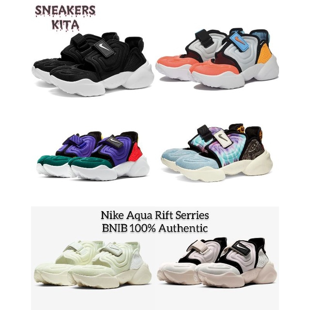 ของแท้ 100% Nike Aqua Rift  Sepatu Sandal Nike  Sepatu Air Nike Aqua Rift
