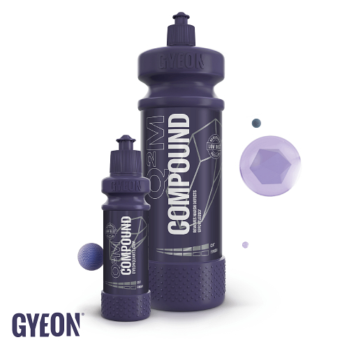 GYEON Q²M COMPOUND 1000ML.น้ำยาขัดหยาบ น้ำยาขัดสีรถยนต์ ความหยาบระดับกลาง