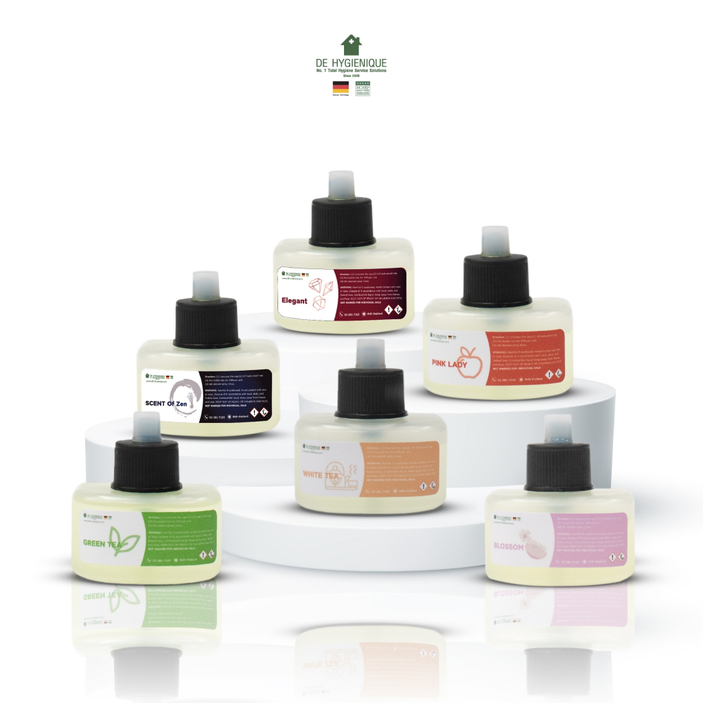 De Hygienique - Refill น้ำหอมปรับอากาศขนาด 120 ml. สำหรับเครื่องพ่นอโรม่า