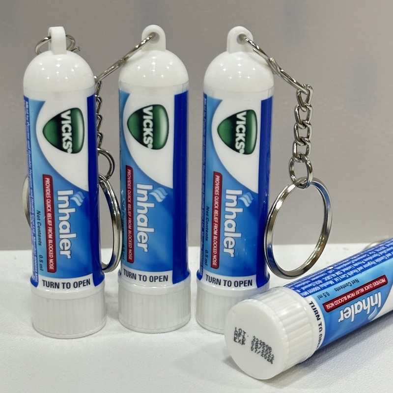 ยาดมบรรเทาอาการคัดจมูก VICKS Inhaler Provides Quick Relief from Blocked