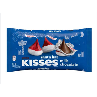 Hershey Milk Chocolate Santa Hat Kisses