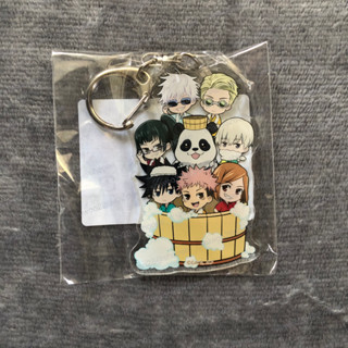 7x5cm★ Jujutsu Kaisen Key Chain Raku Spa yuji megumi gojo inumaki maki nobara nanami panda มหาเวทย์ผนึกมาร พวงกุญแจ