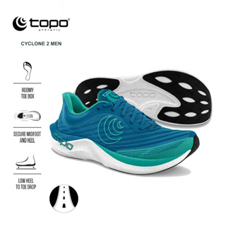 TOPO ATHLETIC ROAD CYCLONE 2   MENS RUNNING SHOES  รองเท้าวิ่งถนนผู้ชาย รองเท้าวิ่งผู้ชาย  รองเท้ากีฬาชาย