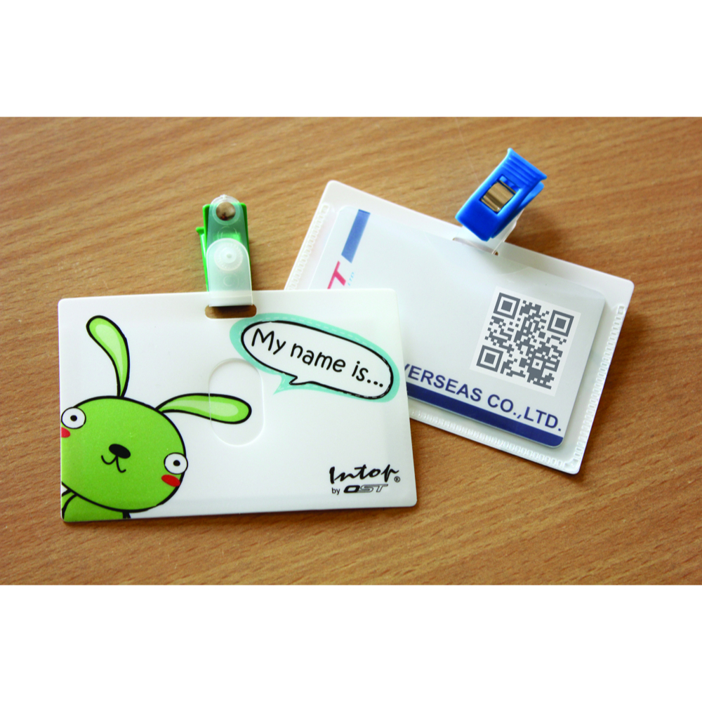 ป้ายคลิป แนวนอน/คละลาย #NL-500