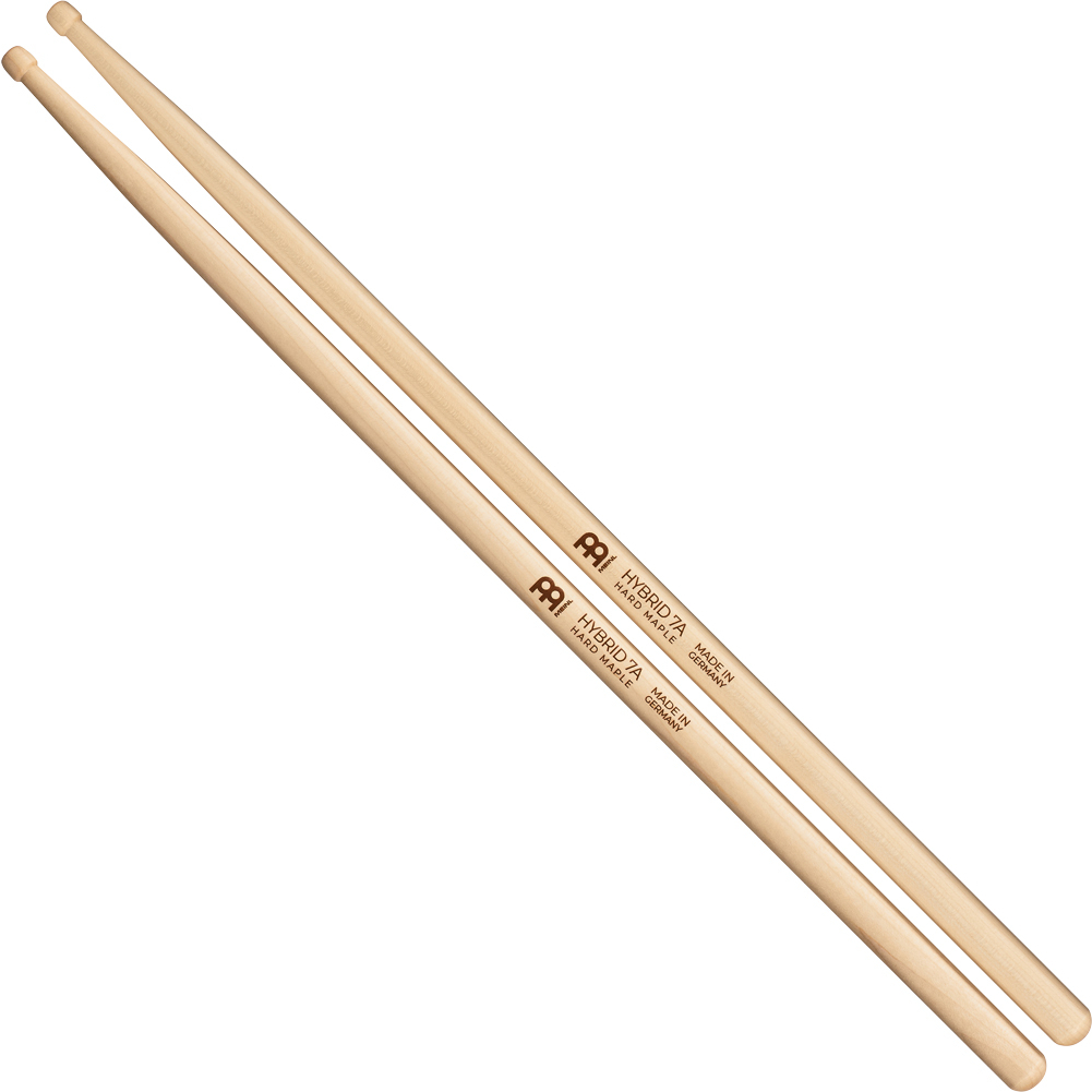 ไม้กลอง MEINL Stick & Brush Hybrid 7A Wood Tip Drumstick - Hard Maple (SB134)