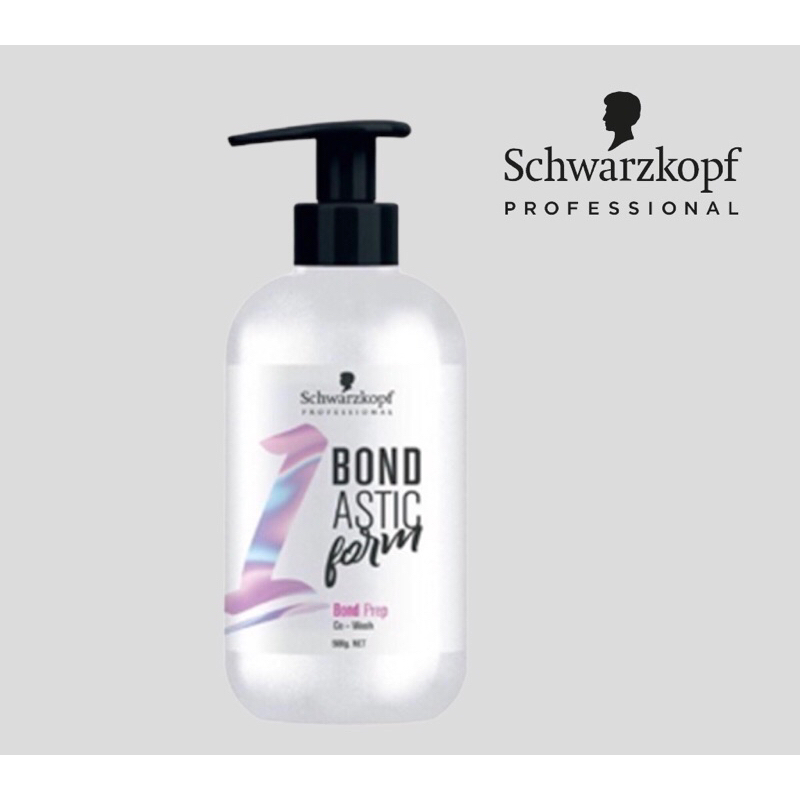 schwarzkopf Bondastic 1 Co-wash แชมพูโควอช สำหรับสระผมก่อนดัด/ยืด สระบำรุงผมและหนังศรีษะก่อนดัด / ยืด 500มล.