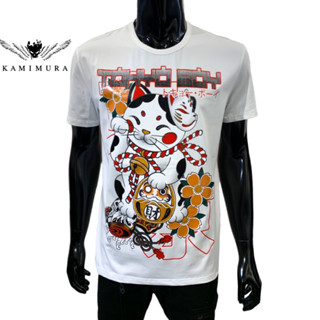 KAMIMURA เสื้อยืด รุ่น TS-2301-JMTK-0373