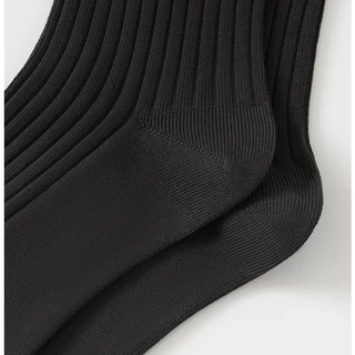 ถุงเท้าผู้ชาย ถุงเท้าทำงาน ถุงเท้าข้อยาว ระบายอากาศ ไม่เหม็นอับ Free size (1แพ็ค = 6คู่ ) พร้อมส่ง!