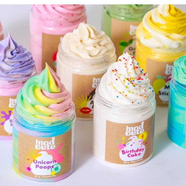 Whipped Soap ครีมอาบน้ำ สบู่อาบน้ำ เพื่อผิวกระจ่างใส บำรุงผิว