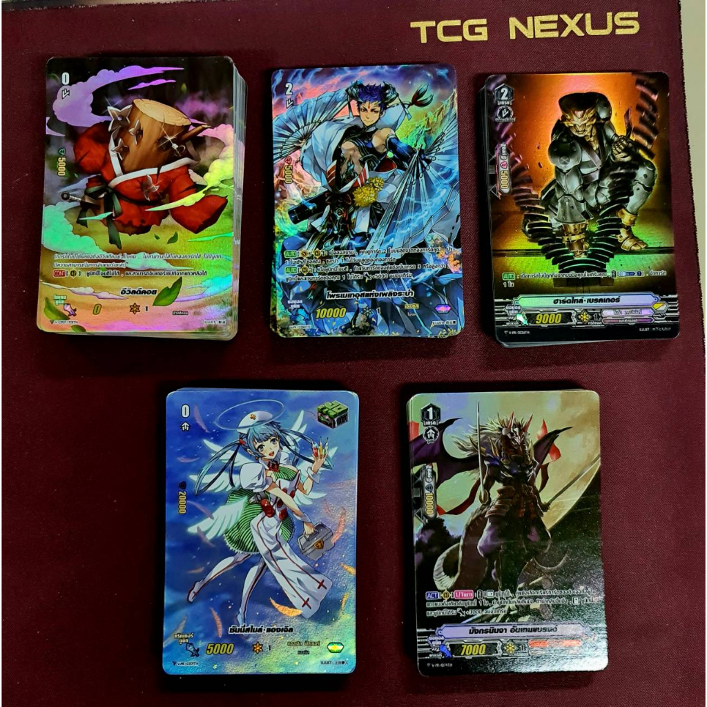 แวนการ์ด การ์ดโปรโมพิเศษ จาก V-CP07, V-CP07/T01TH, V-PR/0284TH, V-PR/0259TH, อีวิลดีคอย, V-PR/0174TH