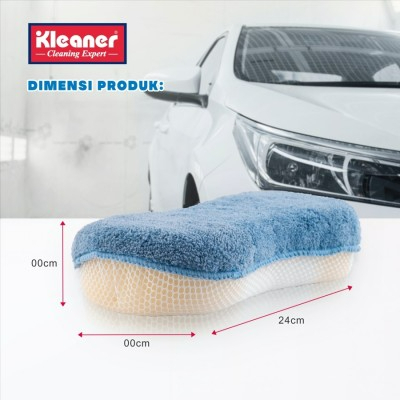 ฟองน้ำ ไมโครไฟเบอร์ GSW003 KLEANER