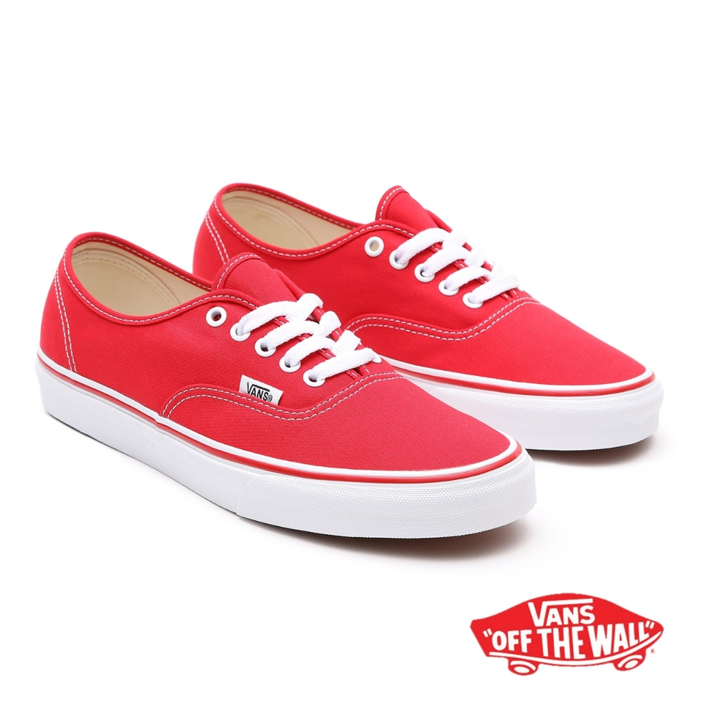 [ลด30% เก็บโค้ด 2509FASHDD] VANS Authentic (Classic) - Red รองเท้า แวนส์ แท้ ได้ทั้งชายและหญิง