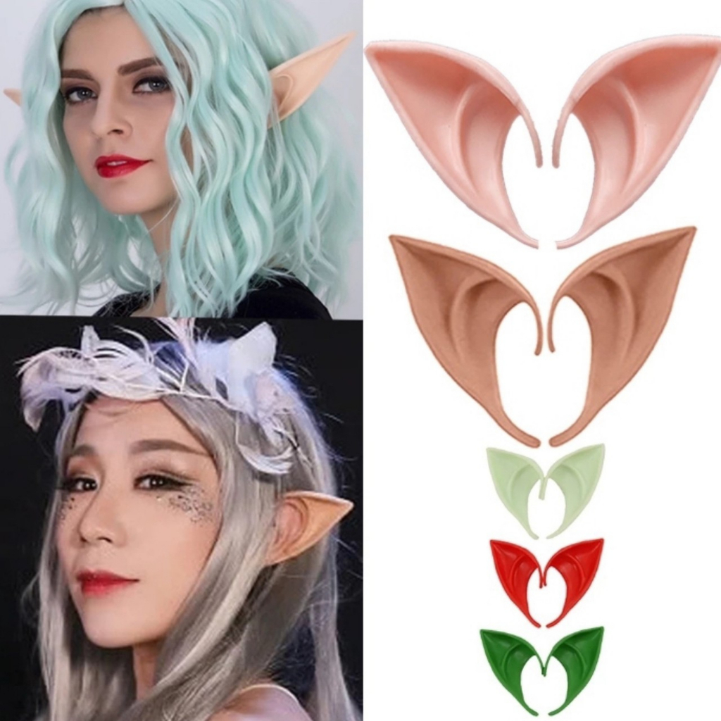 หูเอลฟ์ Elf หูแฟนซี หูผี หูแหลม คอสเพลย์ ฮาโลวีน Cosplay Halloween