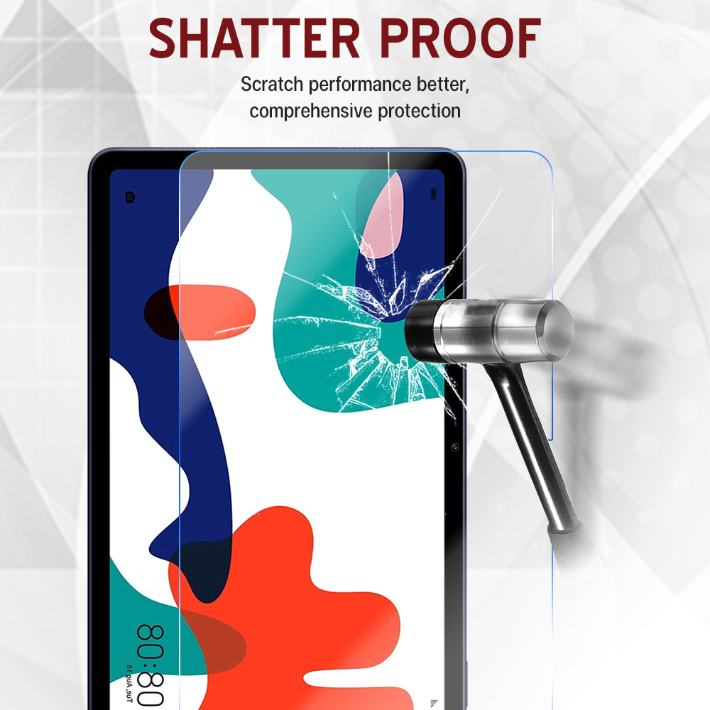 กระจก 2.5D Huawei MatePad 10.4 / MatePad SE 10.4 ฟิล์มกันรอย กระจกนิรภัย เต็มจอ ฟิล์มกระจก – 2.5D Curved Tempered Glass ราคา ถูกที่สุด ดีลบีเคเค แกลเลอรีภาพที่ 6