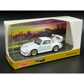 Tarmac Works x Schuco​ Porsche 911 GT2, White