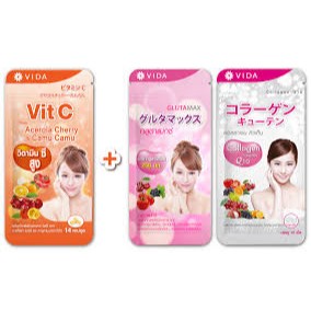 VIDA vitamin คอลลาเจน กลูต้า วิตามินซี