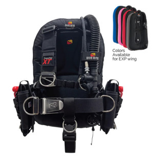 Dive Rite Transpac XT + Travel EXP Wing BCD Set (25lb)