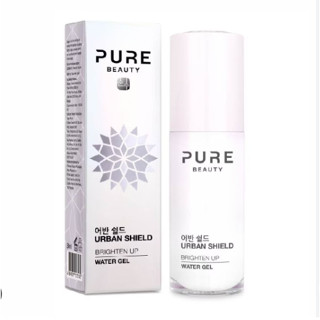 PURE BEAUTY เพียว บิวตี้ ไบรท์เท่น อัพ ลูมินัส วอเตอร์ เจล 50มล. PURE BEAUTY Urban Shield Brighten up Water Gel 50ml