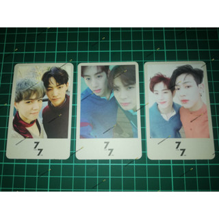 พร้อมส่ง การ์ดยูนิต Got7 7for7 มาร์คแบม แจ็คแบม MarkBam JackBam เจบี มาร์ค แจ็คสัน จินยอง ยองแจ แบมแบม ยูคยอม