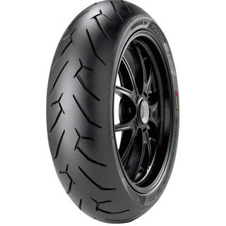 PIRELLI DIABLO ROSSO 2 ยางสปอร์ตถนน : 170/60-17   คุณสมบัติ การผสมผสานระหว่าง 2 คอมพาวน์ เนื้อผิวสลิคที่บริเวณไหล่ยาง