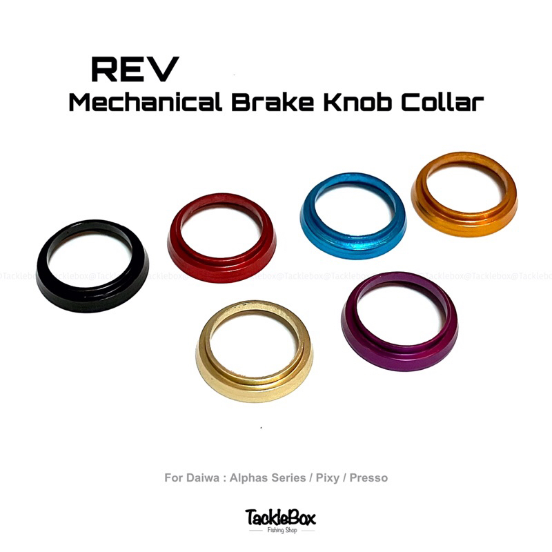 ของแต่งรอก REV MEchanical Brake Knob Collar สำหรับรอก Daiwa