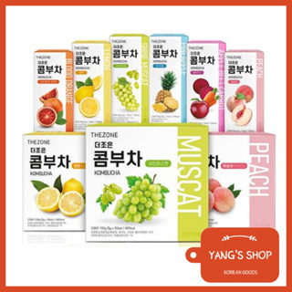 [The Zone] Kombucha ผงคอมบูชา 6 รส (10T / 30T) / Shine Muscat / Lemon / Peach / Pineapple / Orange / ABC Juice / Slimming / Healthy Tea / Lactobacillus / Probiotics