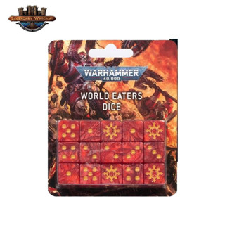 [GW-พร้อมส่ง]WARHAMMER 40000: WORLD EATERS DICE