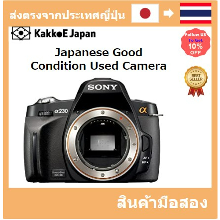 มือสอง Sony SONY Digital SLR camera α230 (unit unit) Black DSLRA230 Pre-loved