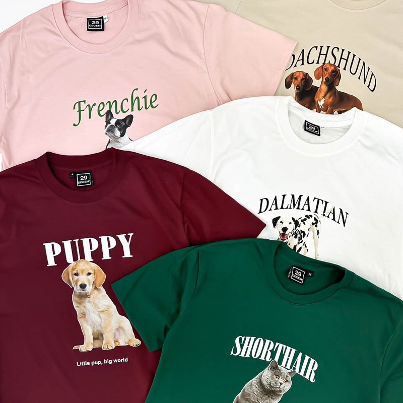 29decem - เสื้อยืด Lovely Pet collection