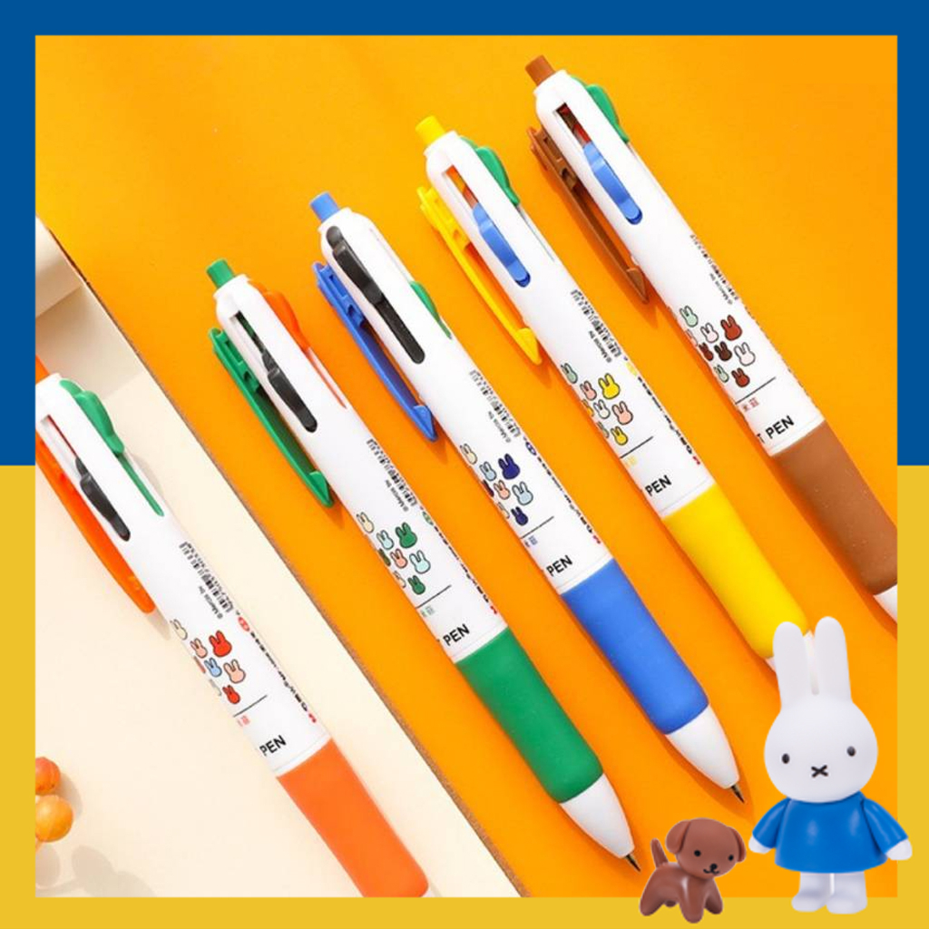 ปากกา M&G Miffy 4 In 1 ปากกา 4 หัวใน 1 ด้าม ขนาด  0.5 mm.