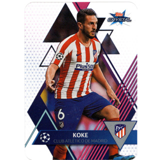 1 x Koke #8 Topps CRYSTAL 2019/20 cards