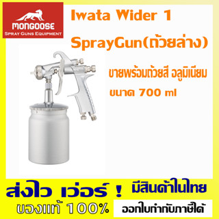 Iwata Wider-1 Compact SprayGun (รุ่นถ้วยล่าง) Made in Japan