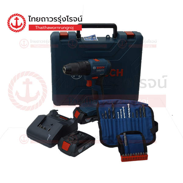 BOSCH สว่านกระแทกไร้สาย 1/2นิ้ว 18v GSB185-LI 21/50Nm GSB185-LI 21/50Nm BLM TTR Store