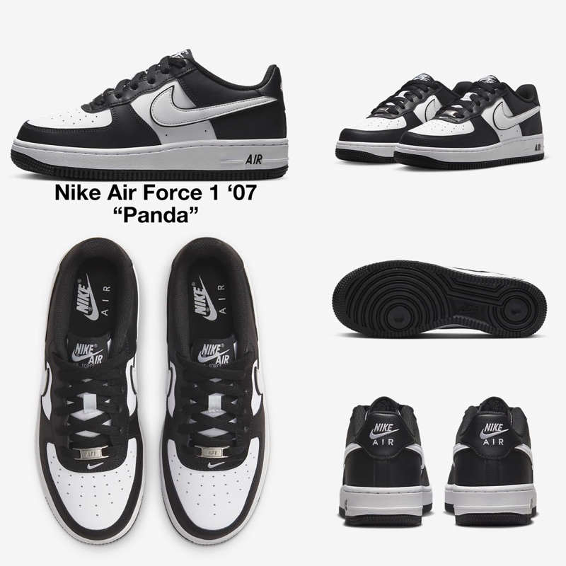 Nike Air Force 1 '07 Panda (GS)🐼