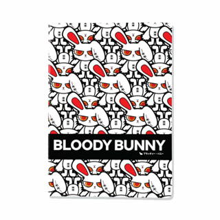 สมุดโน๊ต A5 ลาย Bloody Bunny &amp; Friends