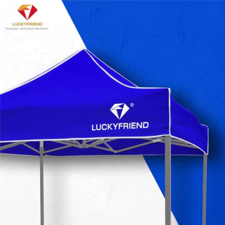 LUCKYFRIENDผ้าใบเต็นท์ ขนาด 2x2/2x3/3x3 เมตร ผ้าใบหนา700D(9สี) ผ้าใบเต็นท์ ผ้าใบหนาอย่างดี#ส่งด่วนจากไทย ถึงไวแน่นอน#