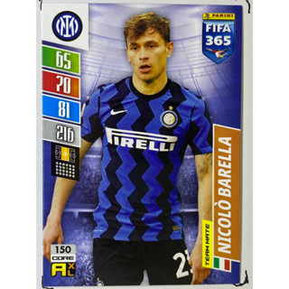 การ์ดนักฟุตบอล 2022 การ์ดสะสม FC Internazionale milano การ์ดนักเตะ อินเตอร์มิลาน inter milan xl 365