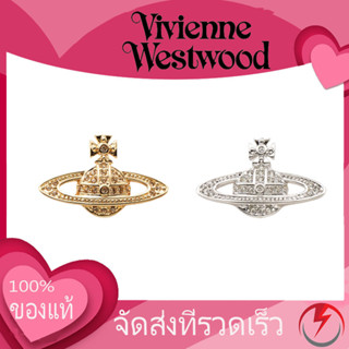 Vivienne Westwood earrings ดาวเสาร์ ต่างหู  พร้อมจัดส่งจากประเทศไทย ของแท้ 100%