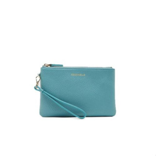 Coccinelle รุ่น New Best Soft 19A007 กระเป๋าคล้องมือผู้หญิง สี AQUA ขนาด 19x13 cm