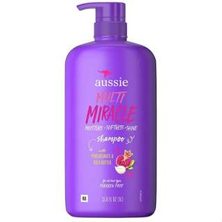 Aussie Multi Miracle Shampoo (33.8 Fluid Ounce)  ออสซี่ มัลติ มิราเคิล แชมพู