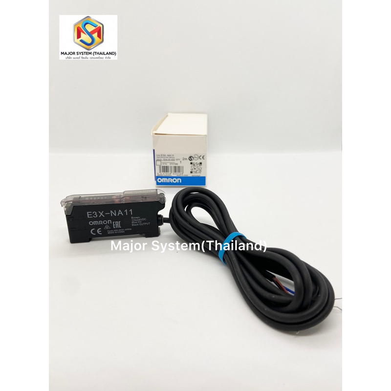 Omron E3X-NA11 2M ไฟเบอร์แอมพลิฟายเออร์ยูนิต Fiber Amplifier Unit ขายOmron