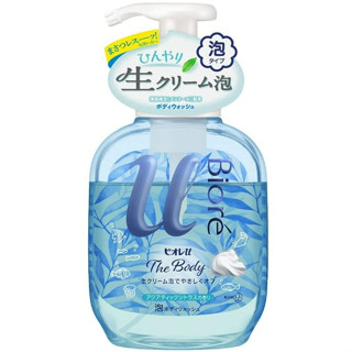 Biore U The Body Form Wash โฟมอาบน้ำ มูสหนานุ่ม กลิ่นซีตรัส ขวดลายทะเลน่ารัก Limited Edition