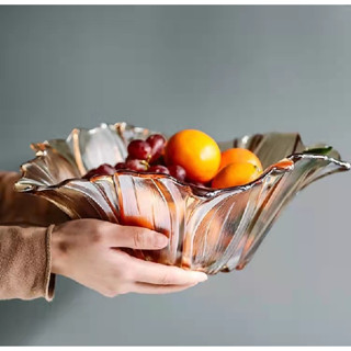 ชามผลไม้ ดอกทานตะวัน Modern Flower-Shaped Fruit Bowl